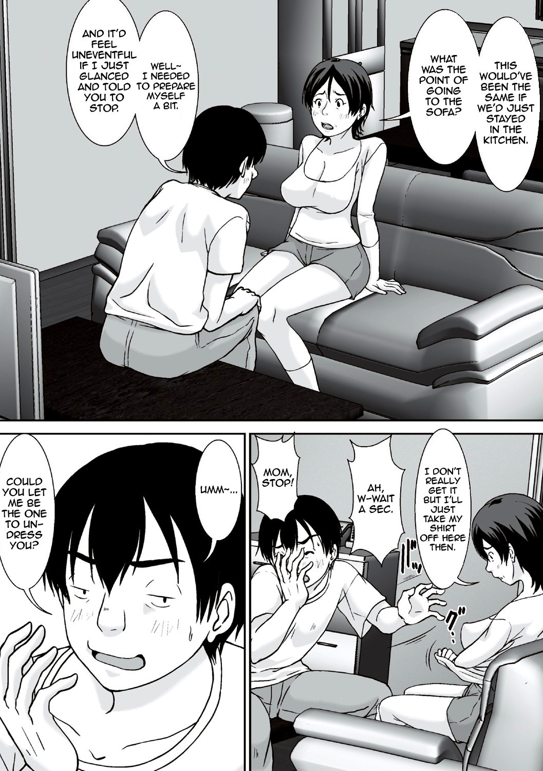 Hentai Manga Comic-Hey! What Are You Doing Making a Pass at Your Mother!-Read-12